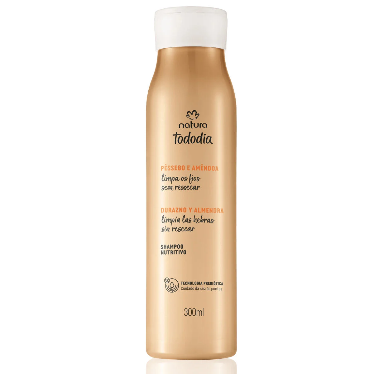 Shampoo Nutrición Durazno y Almendras Tododia 300ml - Image 2