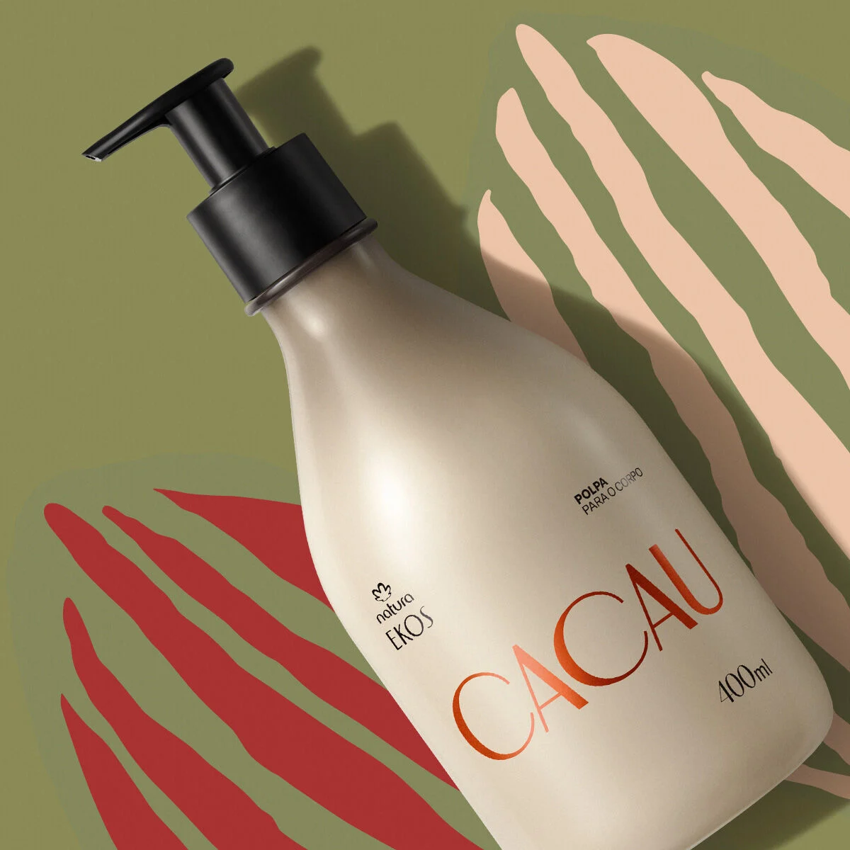 Pulpa hidratante corporal Ekos cacao 400ml - Image 2